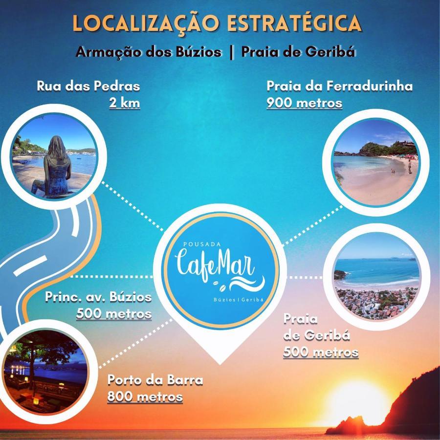Pousada Cafemar Buzios Buitenkant foto